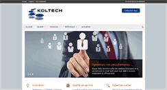 Desktop Screenshot of koltech.com