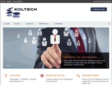 Tablet Screenshot of koltech.com